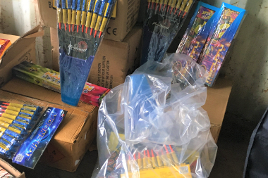 Firework seizure - ASR Gift Centre