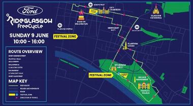 Cycling Event map