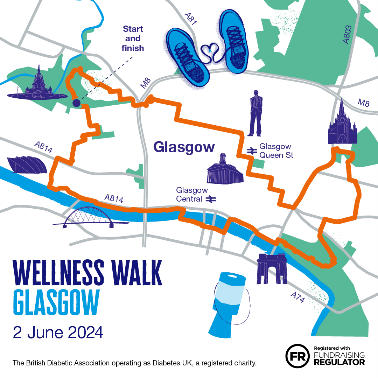 Wellness walk map