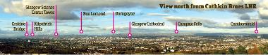 Panoramic views of Glasgow