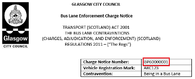 Bus lane