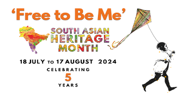 South Asian Heritage Month 2024 banner