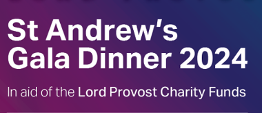 Lord Provost Gala dinner banner