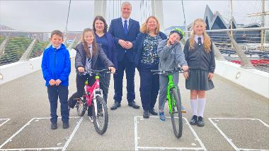 Photocall marks completion before tomorrow's public opening