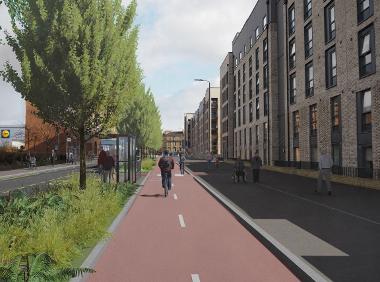 Glasgow city centre to benefit from sustrans-funded projects