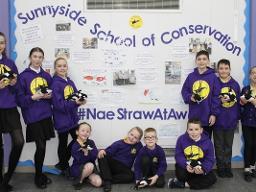 #NaeStrawAtAw Sunnyside PS