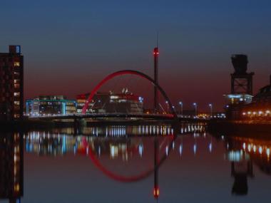 Clyde Arc Dusk