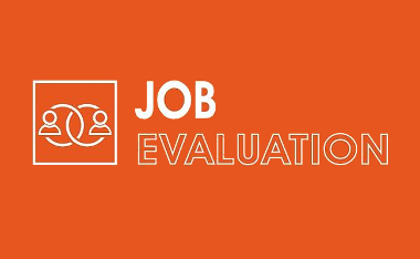 Job evaluation banner